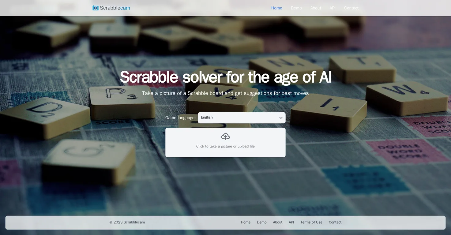 Scrabblecam screenshot