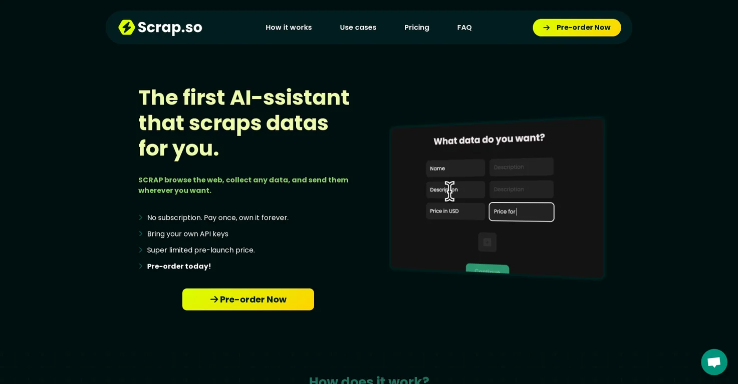 Scrap.so screenshot