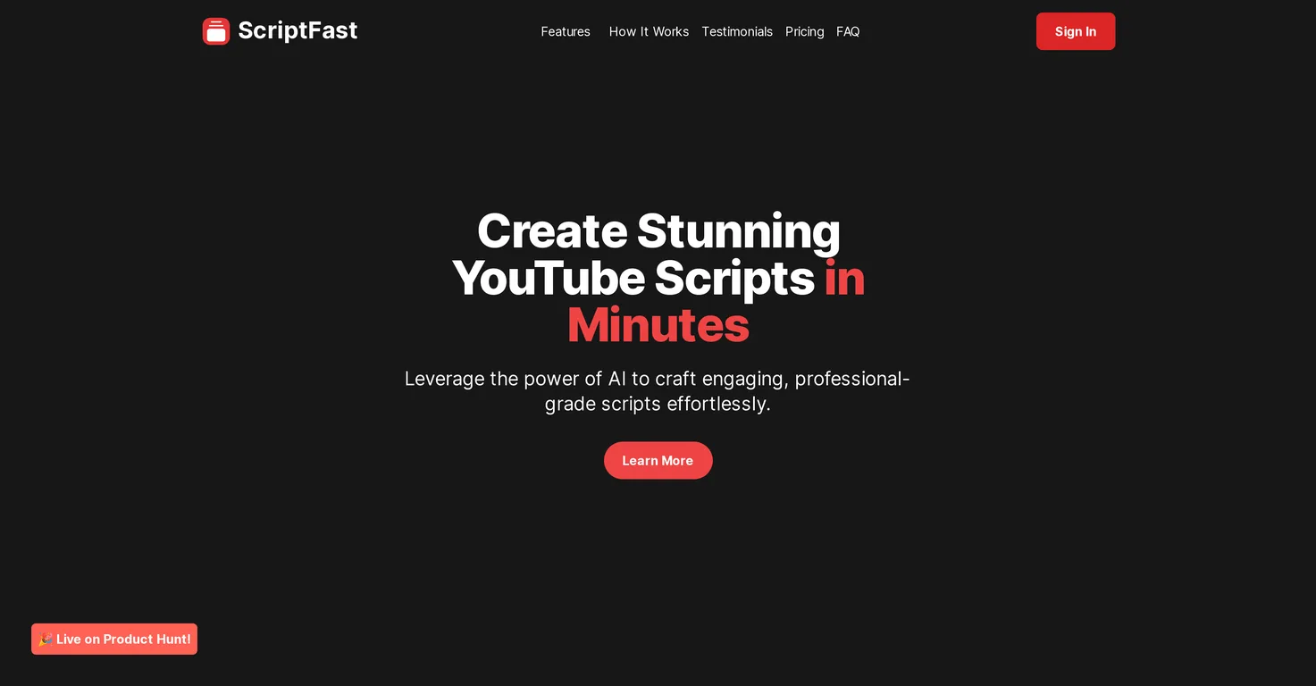 ScriptFast screenshot