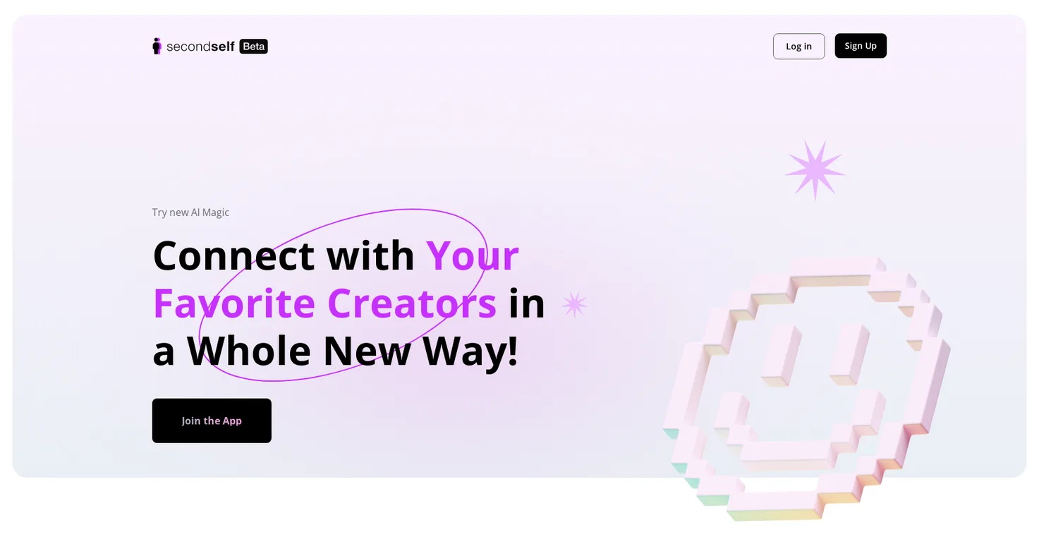 Secondself screenshot