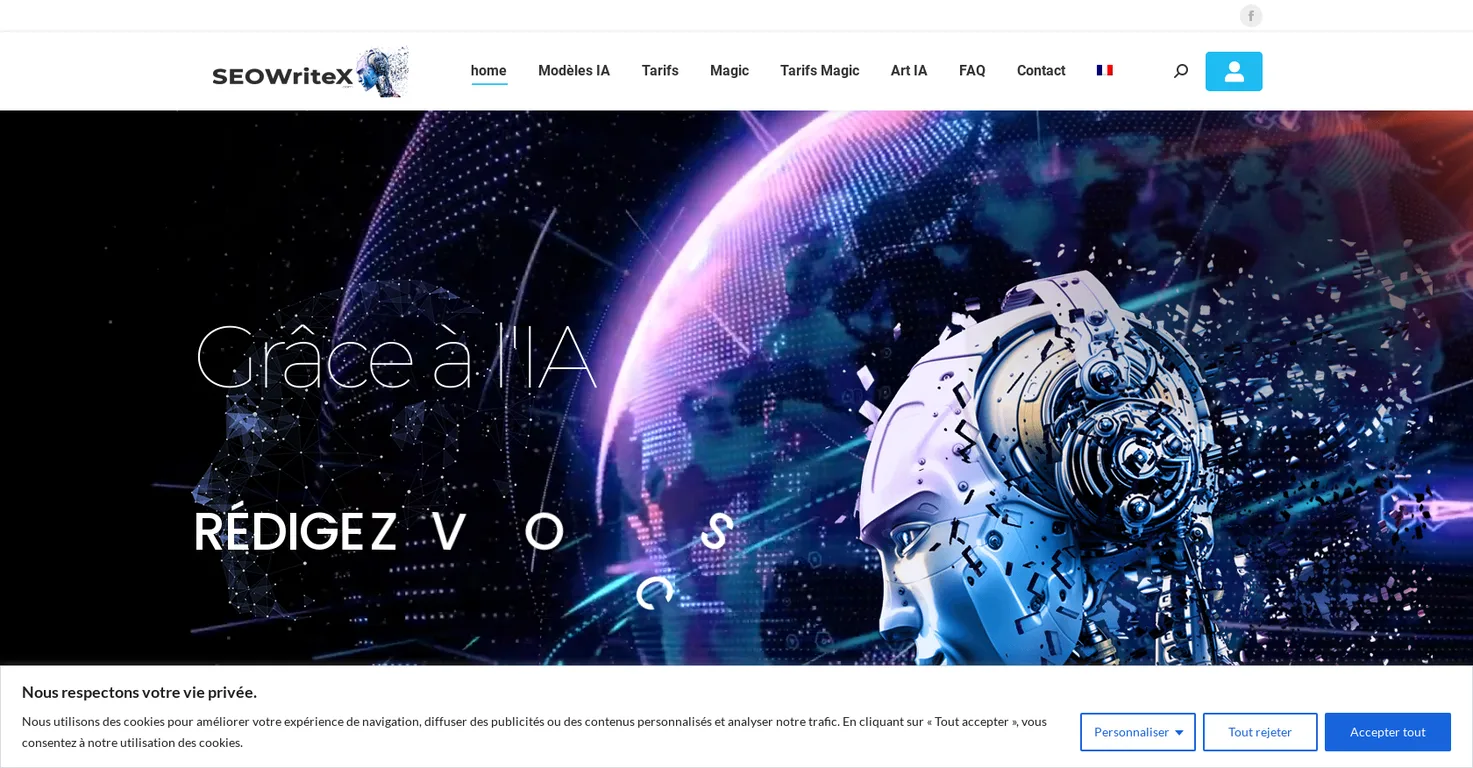 SEOWriteX screenshot