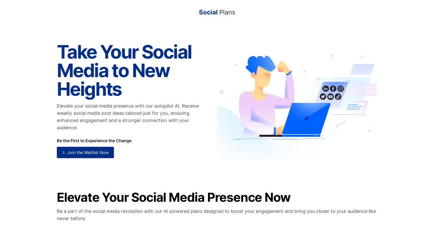 Social Plans screenshot