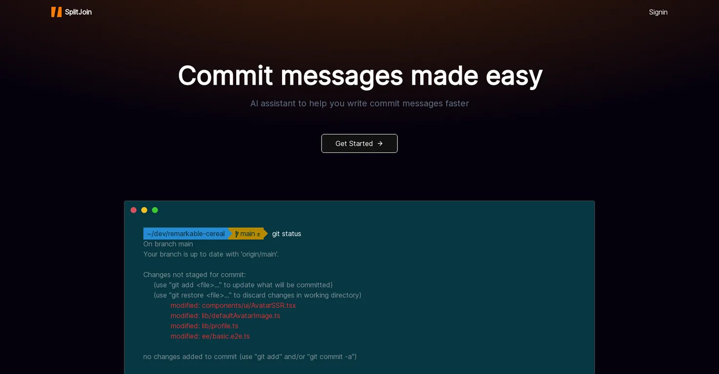 SplitJoin screenshot