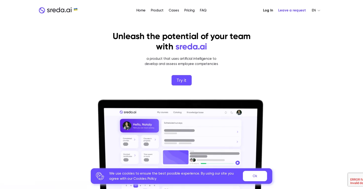 Sreda.ai screenshot