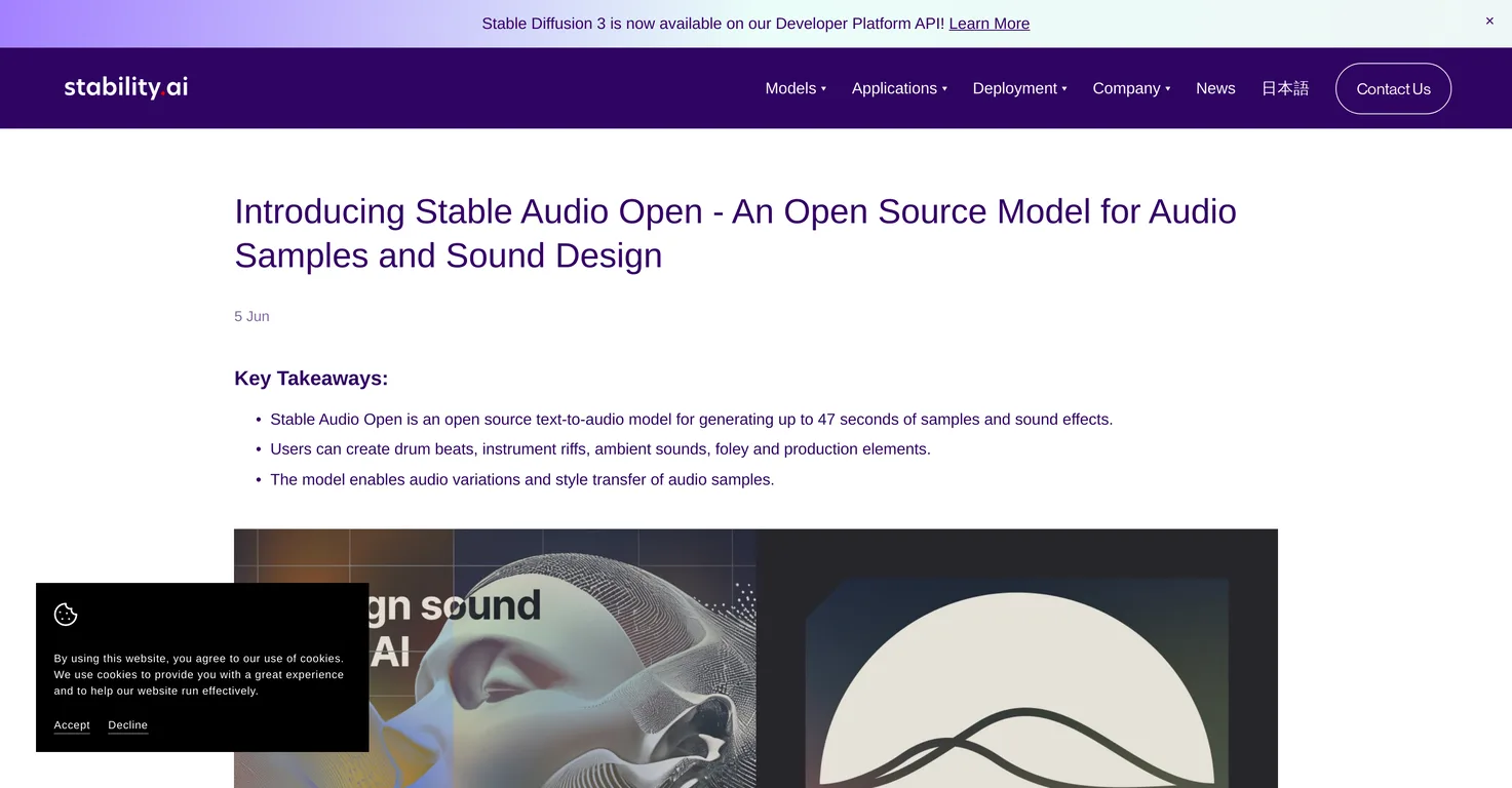 Stable Audio Open screenshot