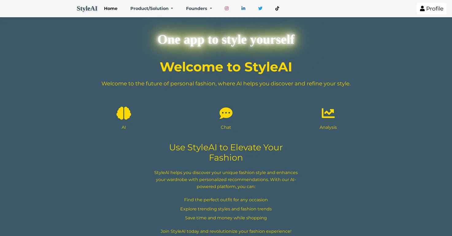 StyleAI screenshot