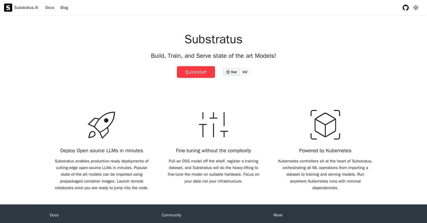 Substratus screenshot