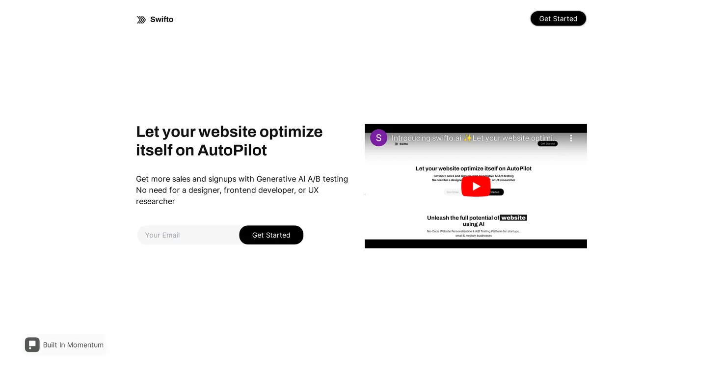 Swifto screenshot