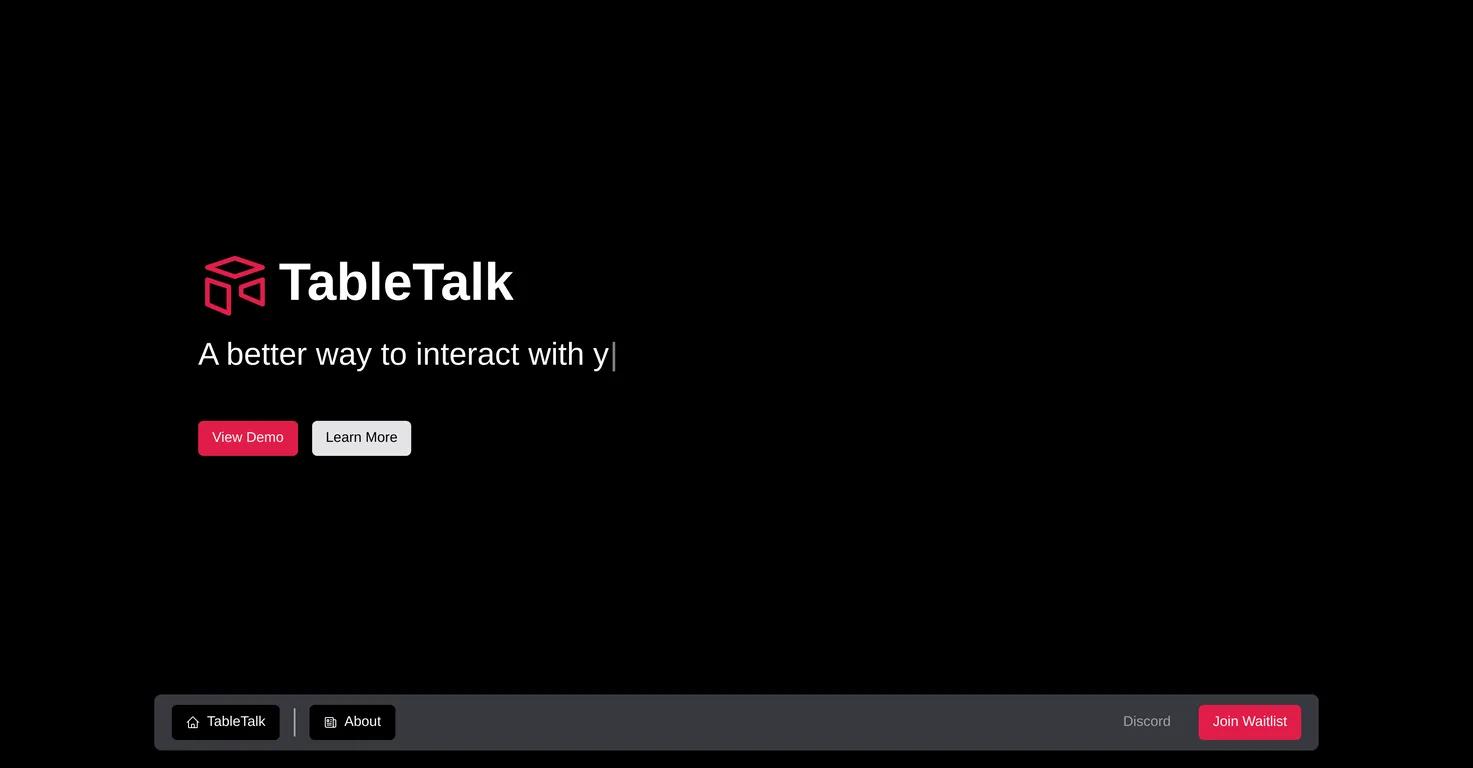 TableTalk screenshot