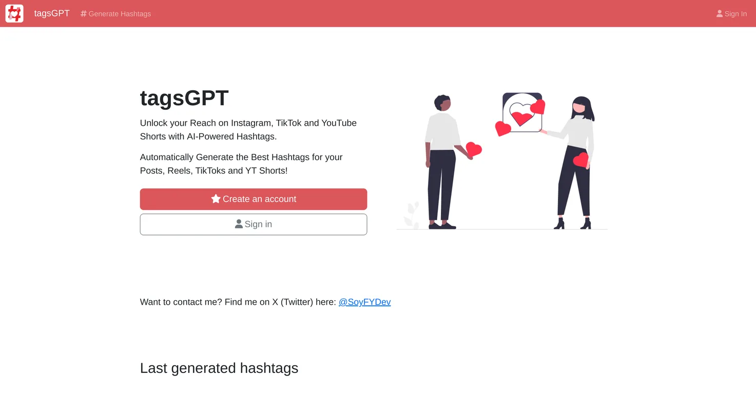 Tags GPT screenshot