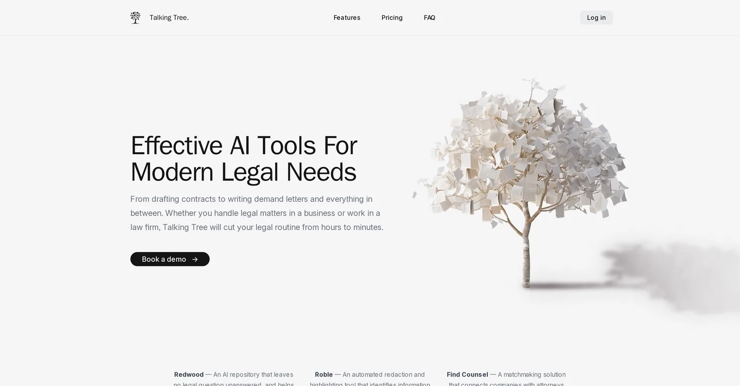 Talking Tree screenshot