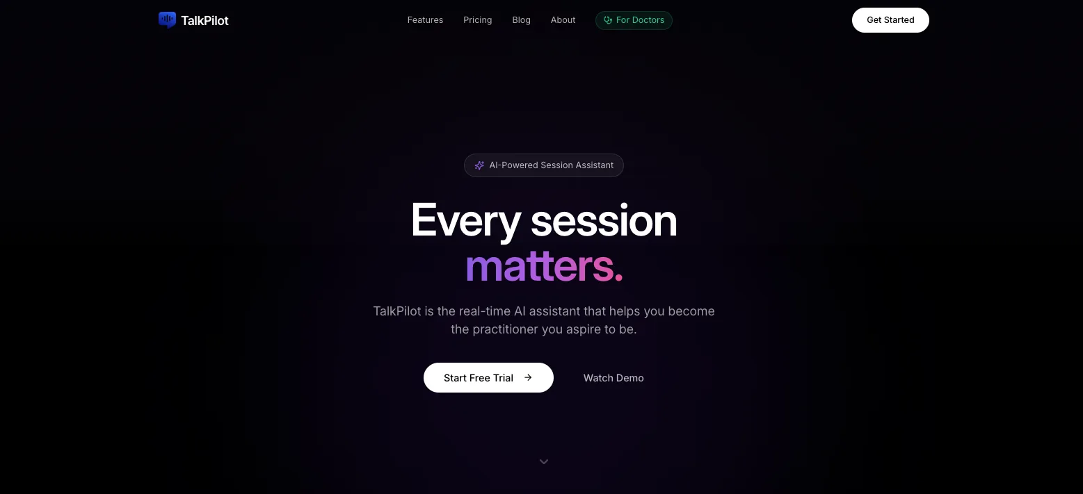 TalkPilot screenshot