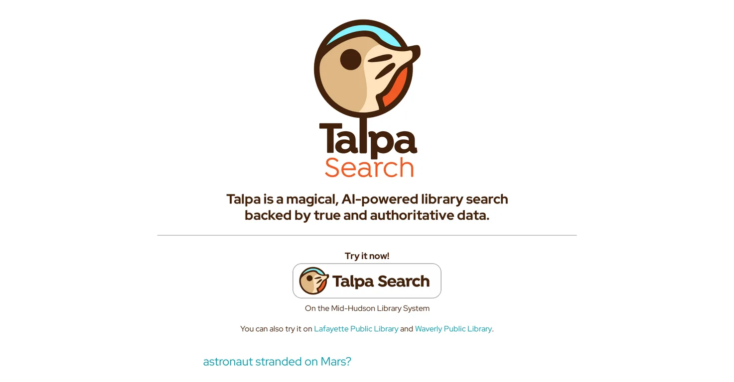 Talpa screenshot