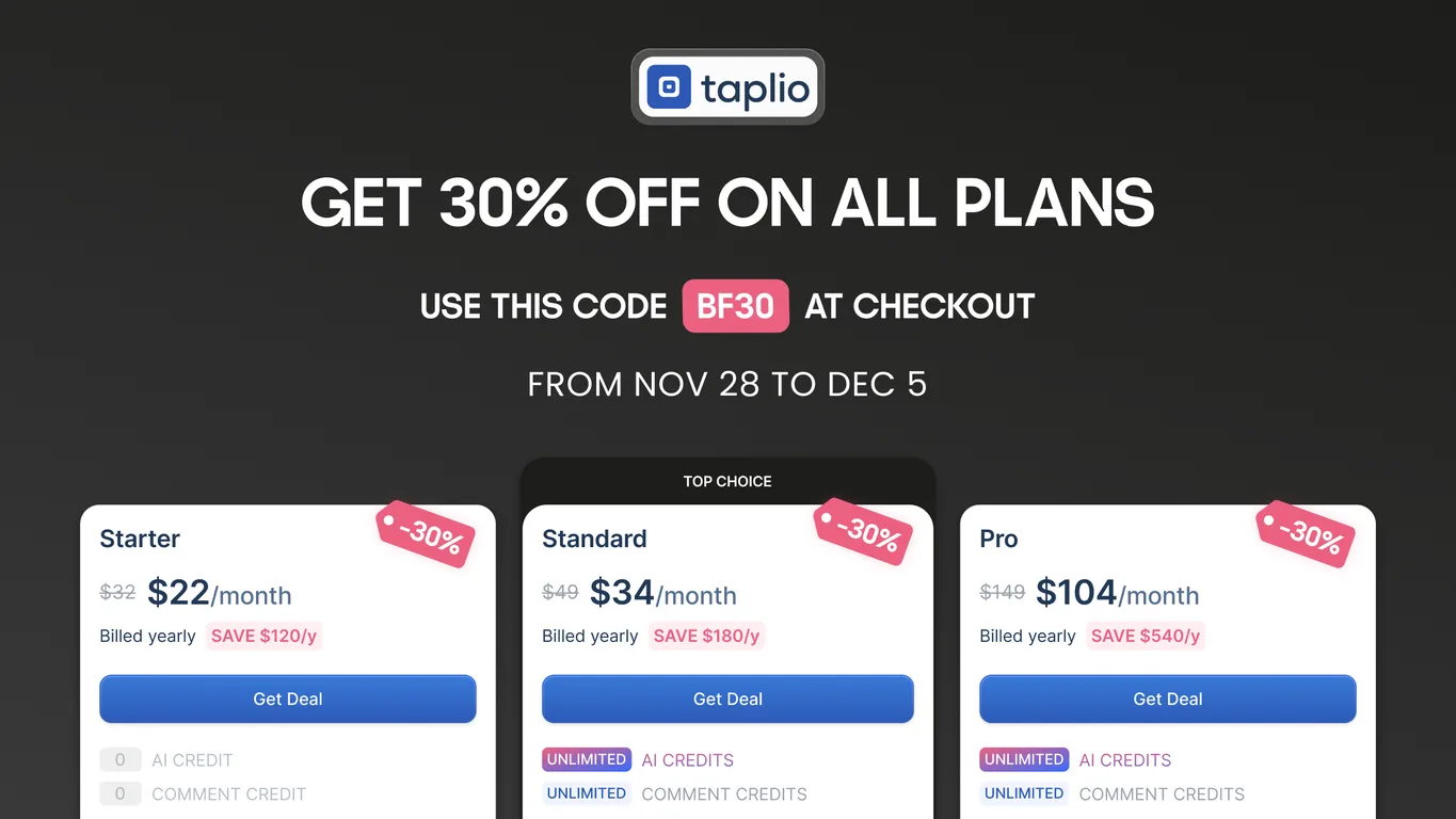 Taplio screenshot