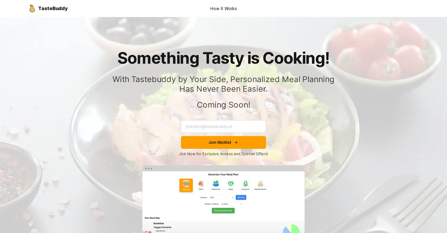 TasteBuddy screenshot