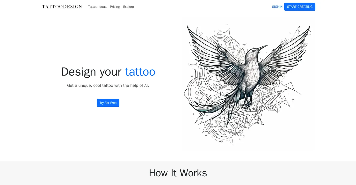 TattooDesign screenshot