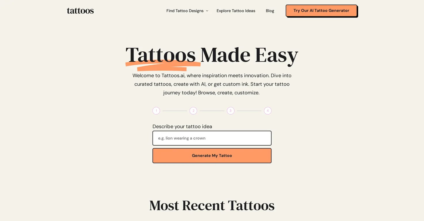 Tattoos.ai screenshot