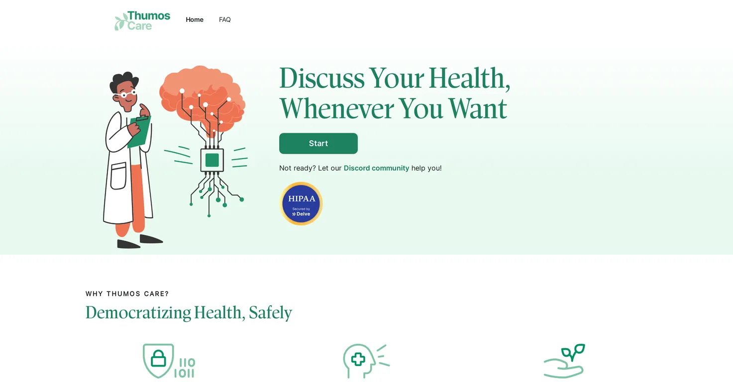 Thumos Care screenshot