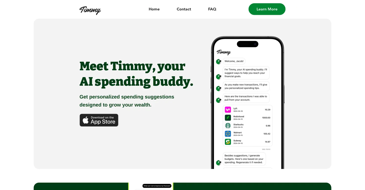 Timmy screenshot