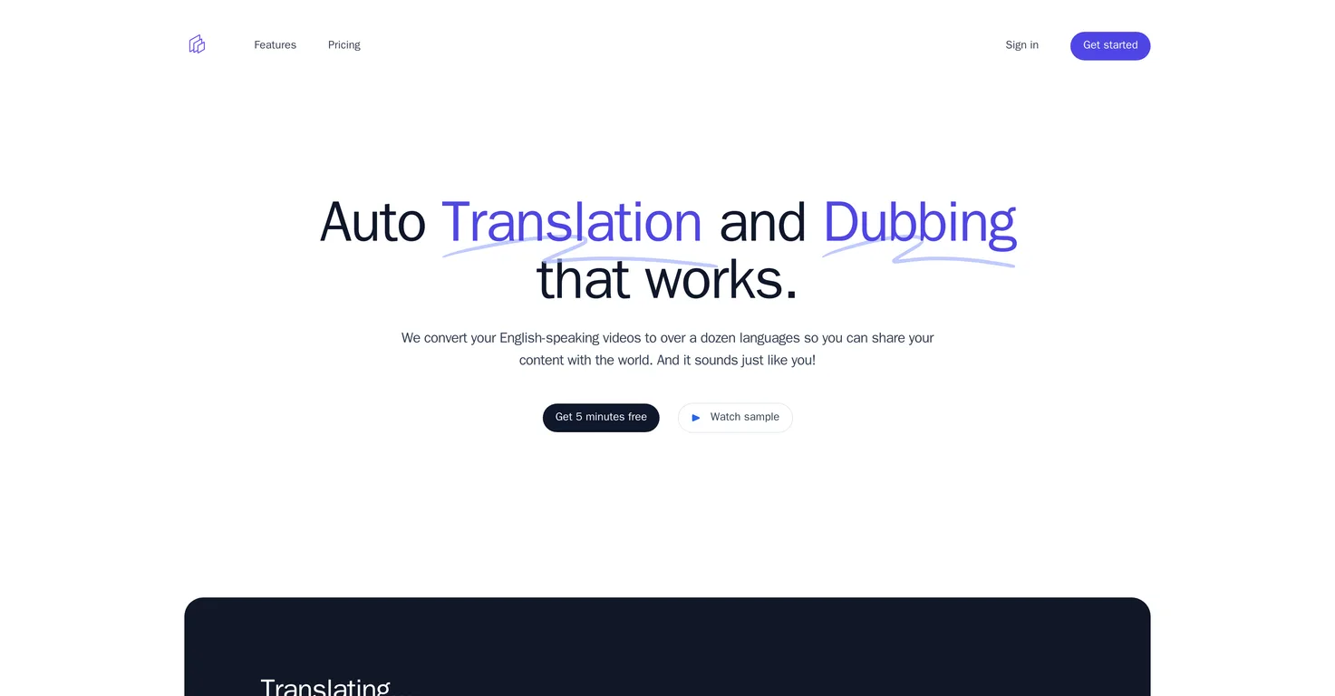 TranslateThisVideo screenshot