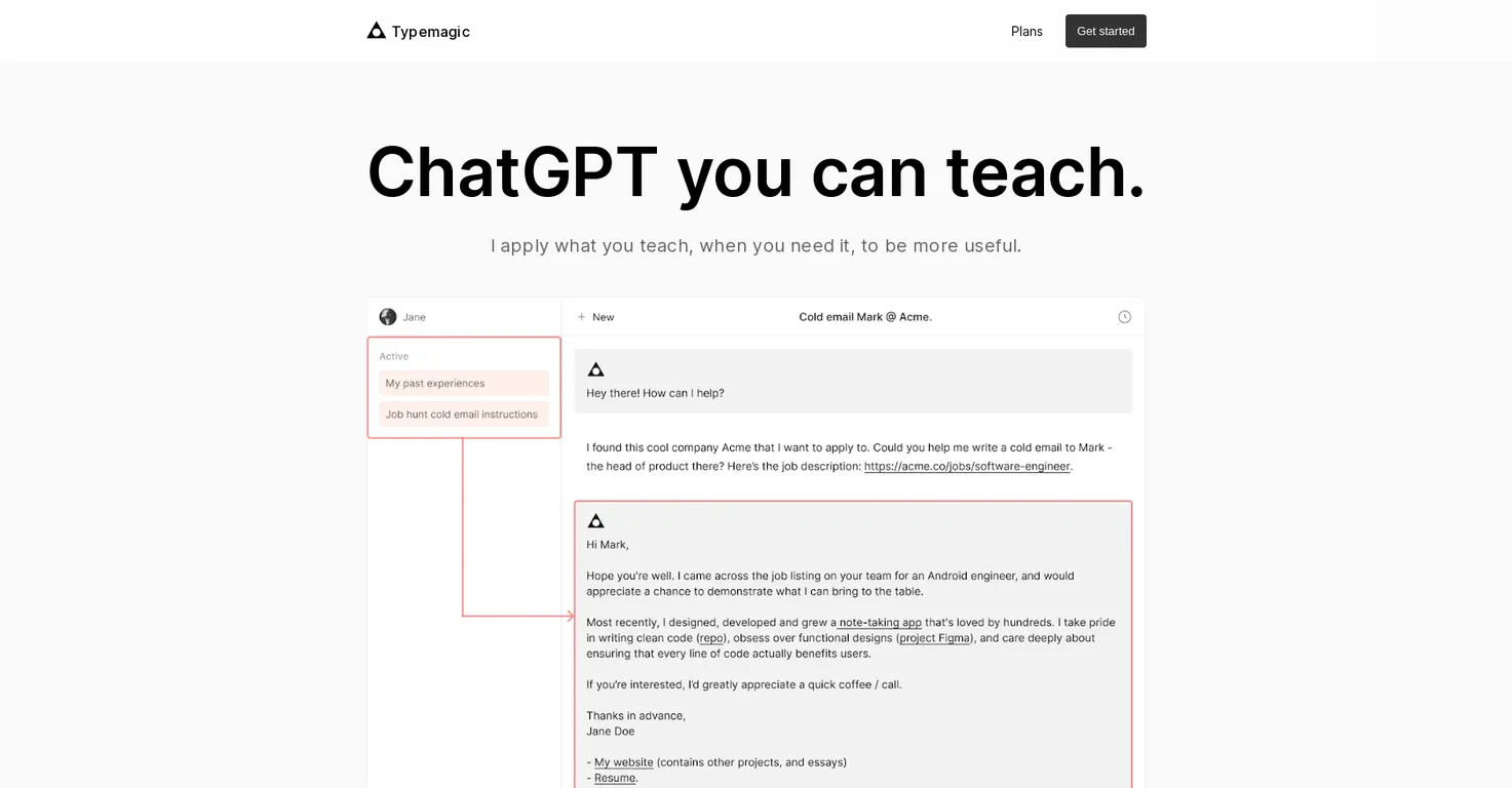 Typemagic screenshot