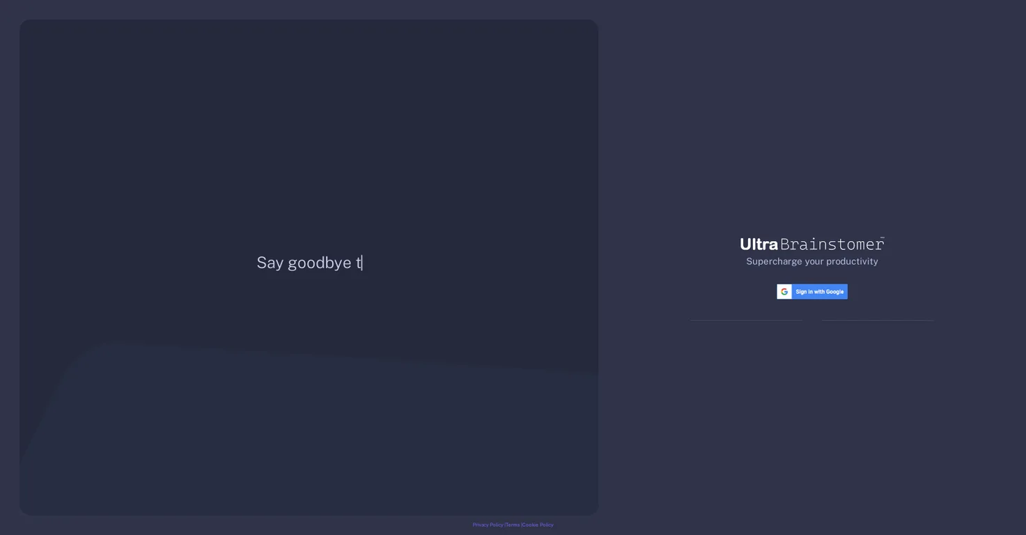 UltraBrainstomer screenshot