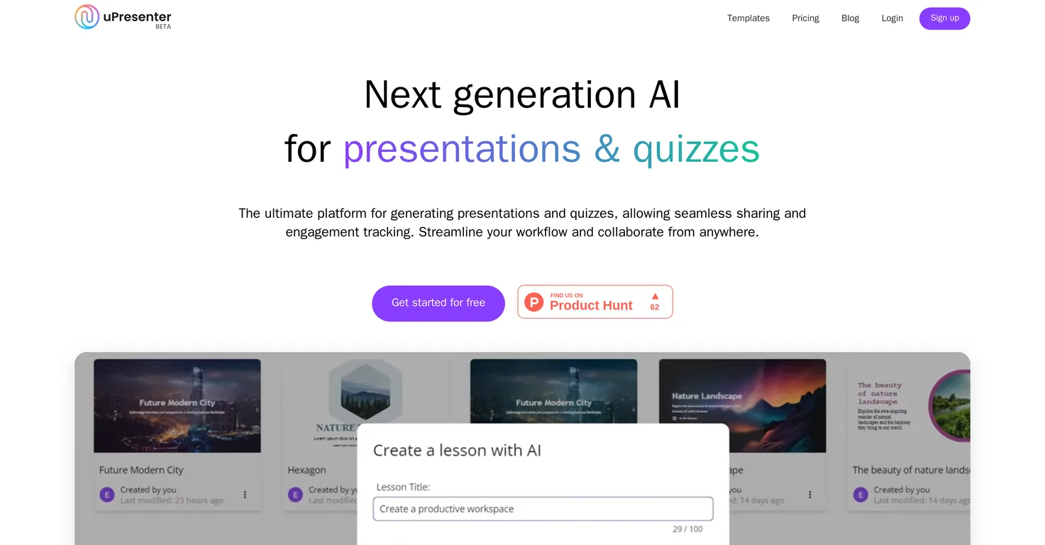 uPresenter screenshot