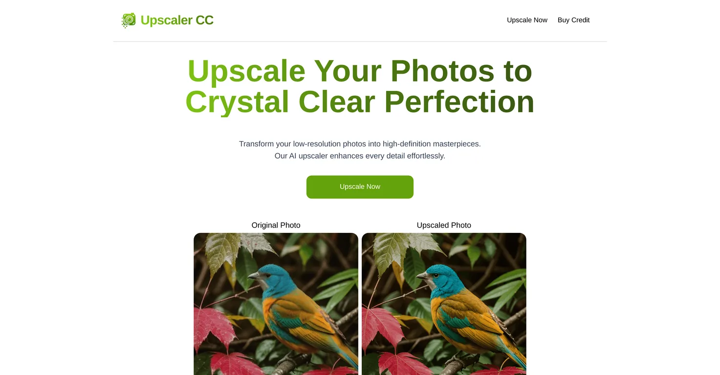 Upscaler CC screenshot