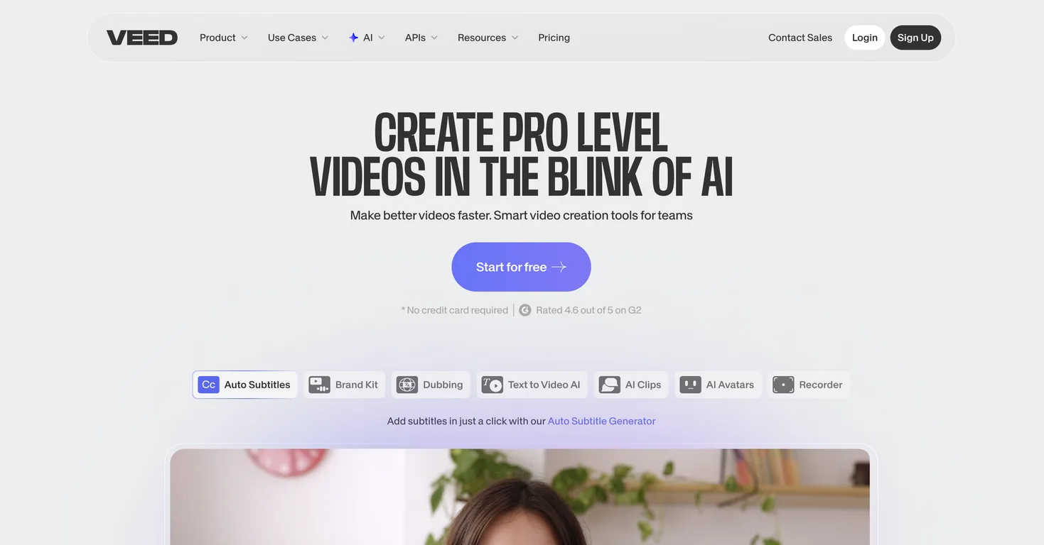 Veed.io screenshot
