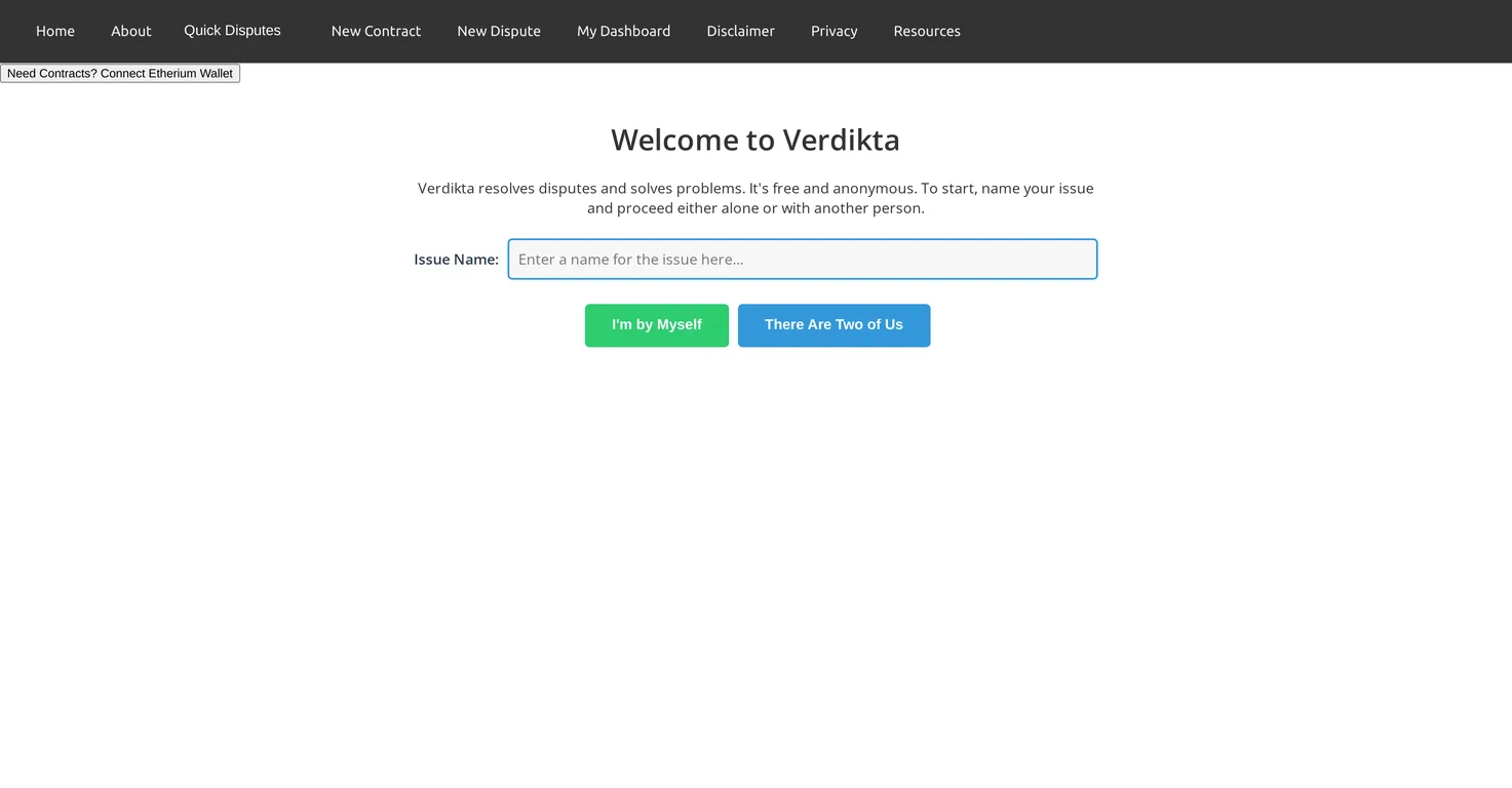 Verdikta screenshot