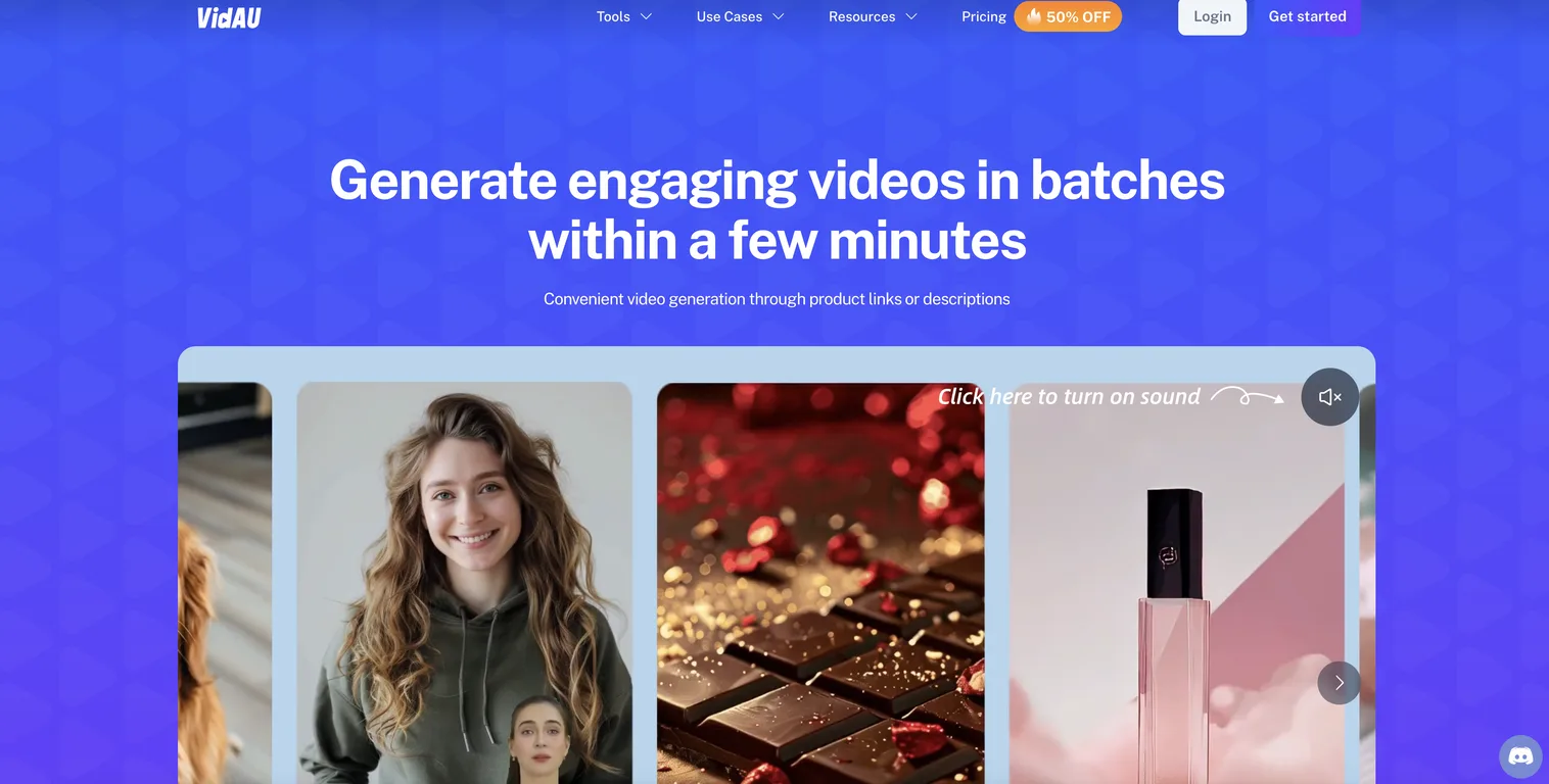VidAU screenshot
