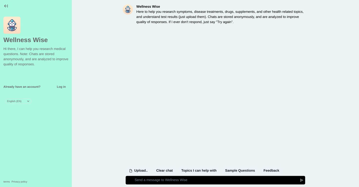 Wellness Wise screenshot