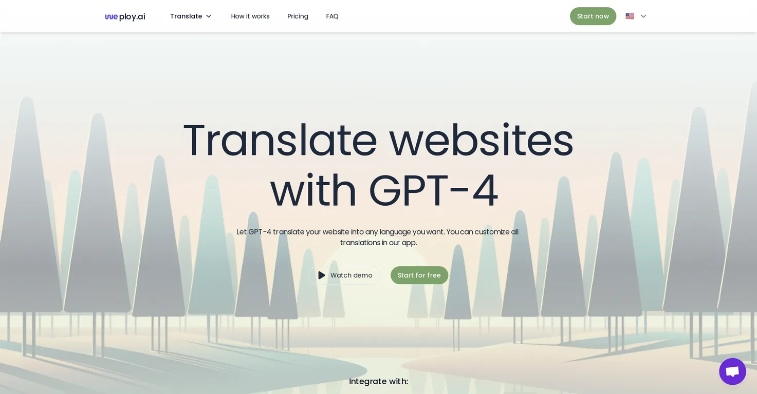 Weploy screenshot