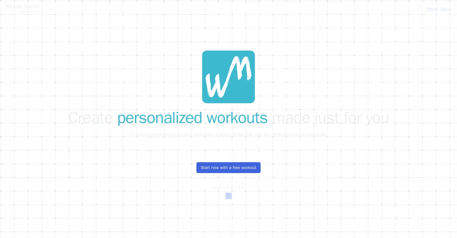 Workout Master screenshot