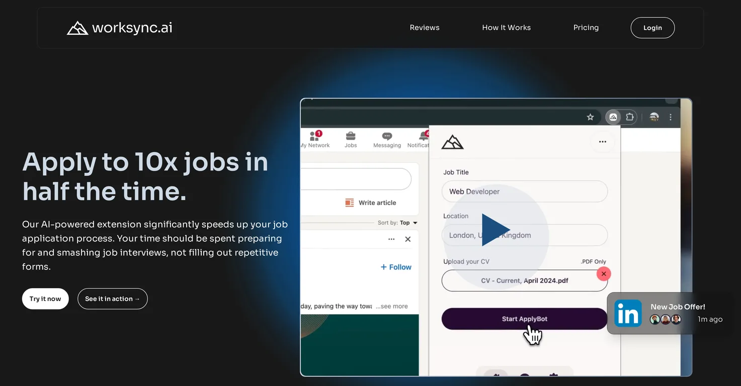 WorkSync screenshot