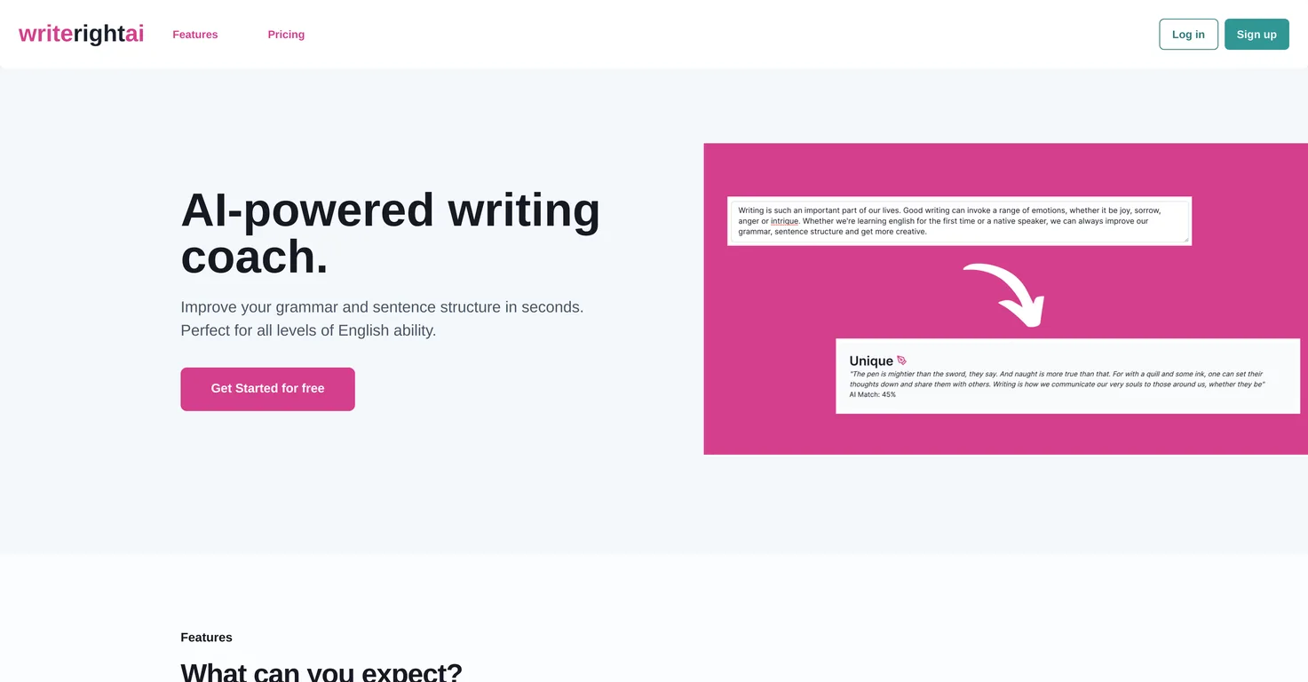 WriteRightAI screenshot