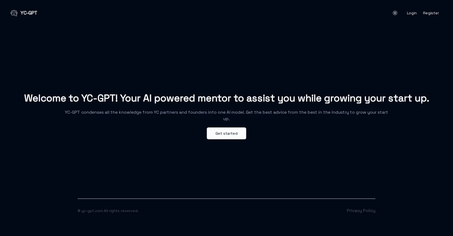 YC-GPT screenshot