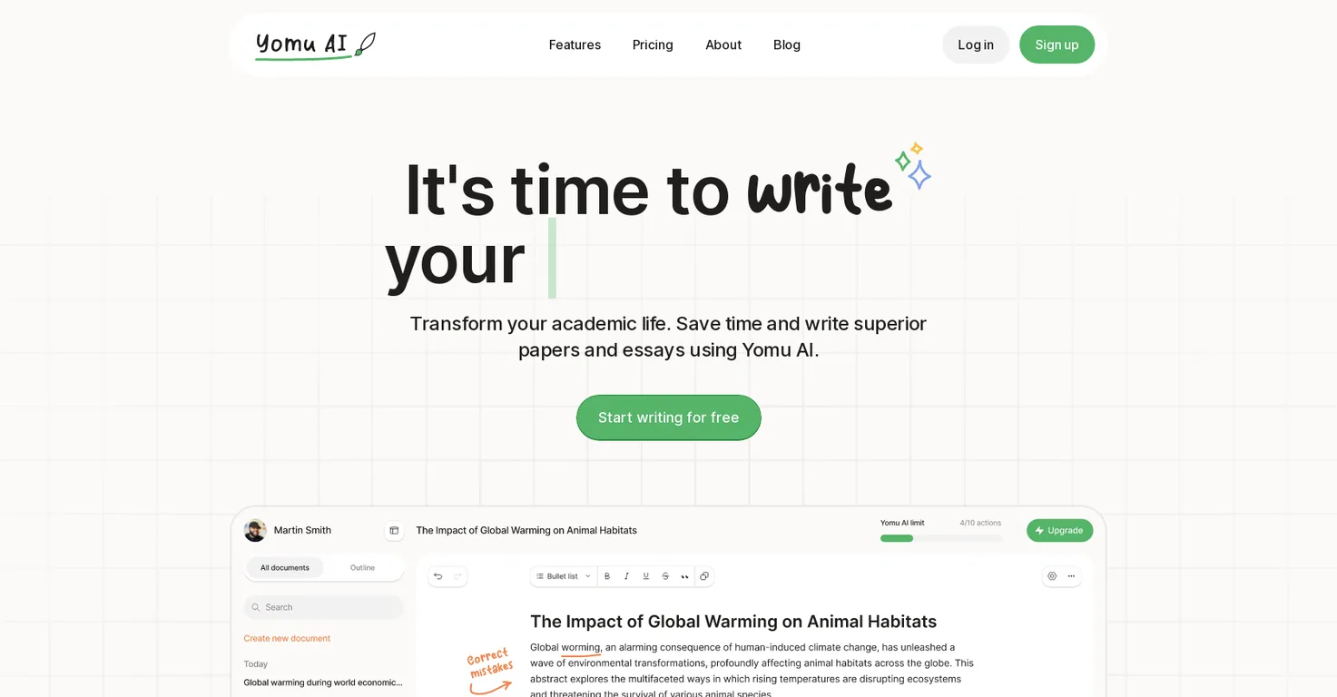 Yomu screenshot