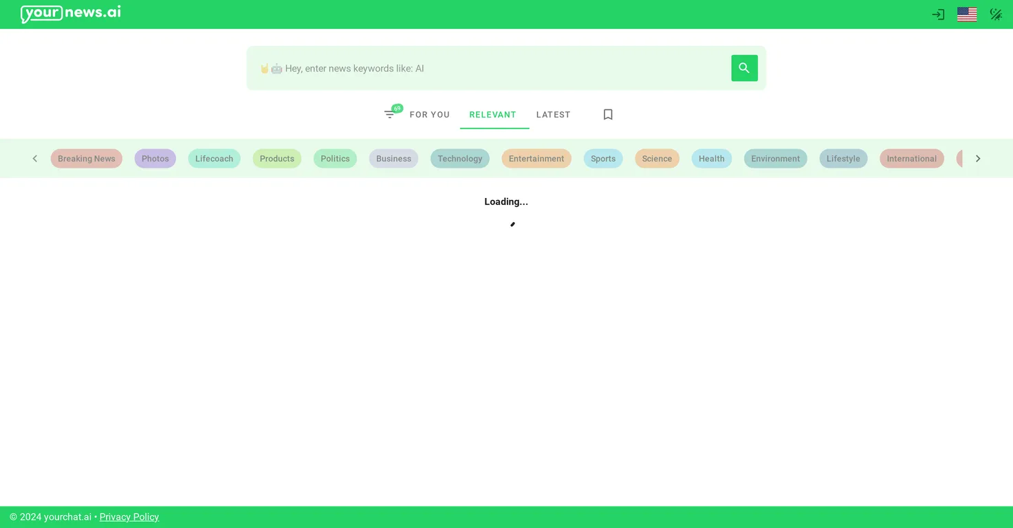 Yournews screenshot