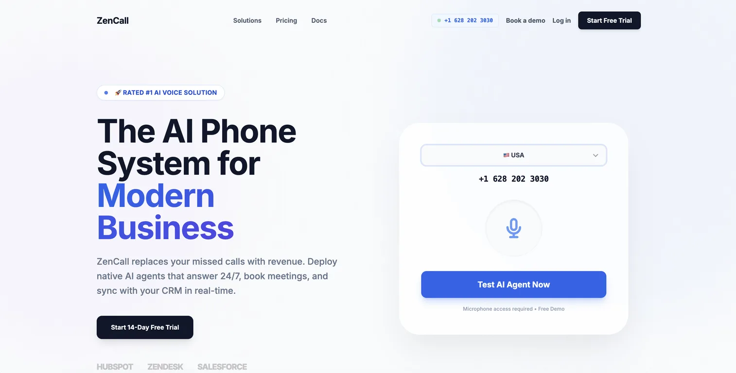 ZenCall screenshot