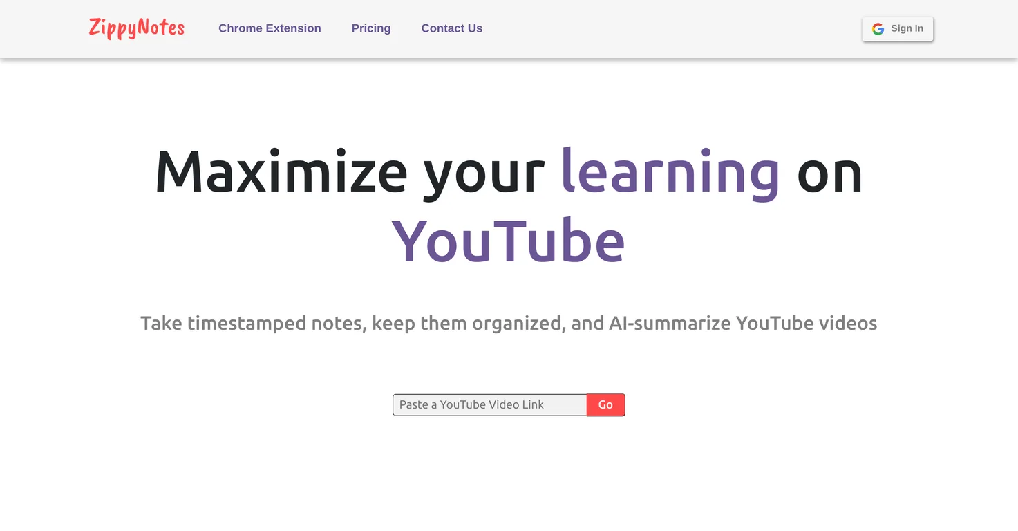 ZippyNotes screenshot