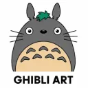 Ghibli AI Art logo
